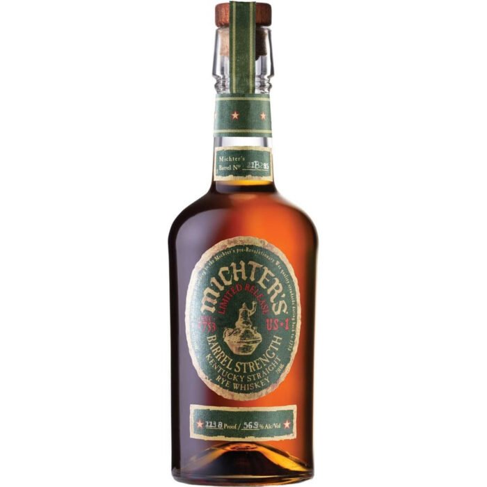 Michter's 2024 US1 Barrel Strength Rye Whiskey 750 mL