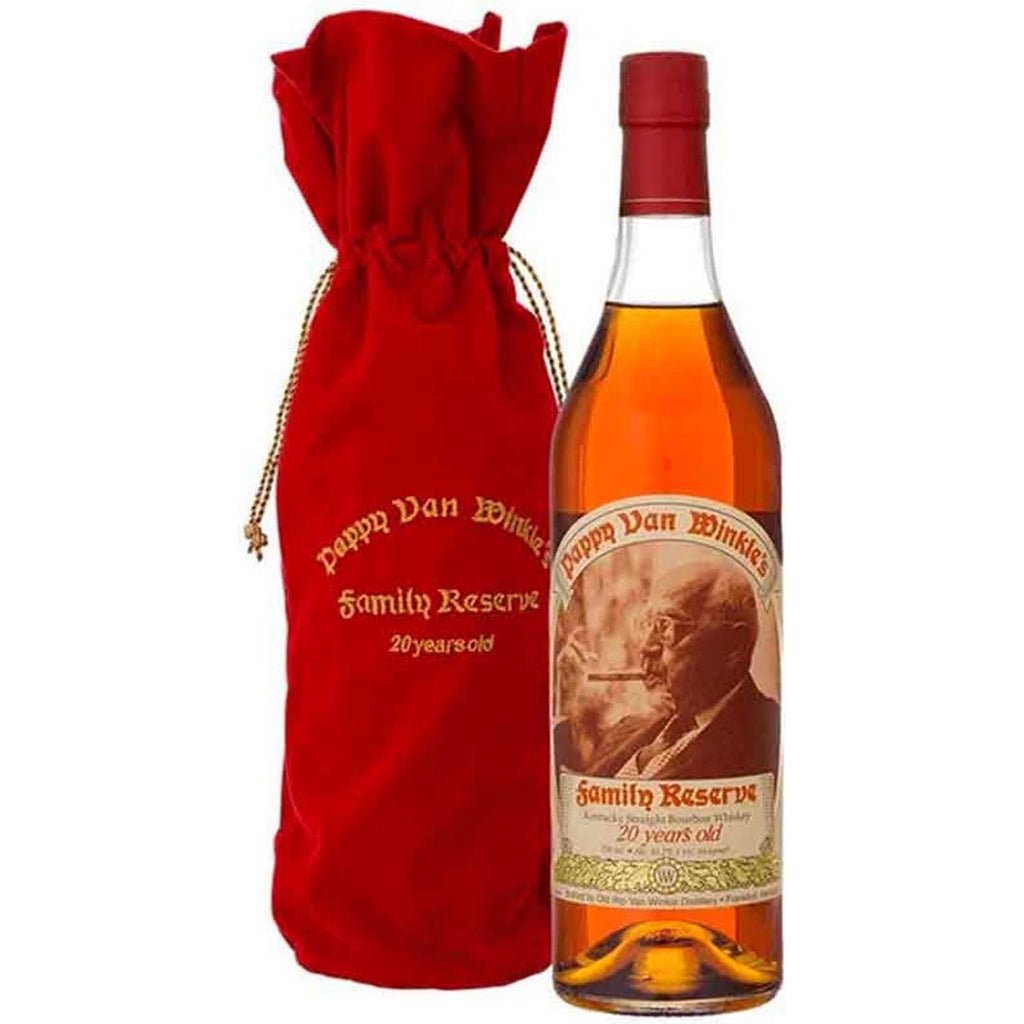 Pappy Van Winkle 20 Year Family Reserve Bourbon Whiskey 750 mL Pappy Van Winkle 20 Year Family Reserve Bourbon Whiskey 750 mL