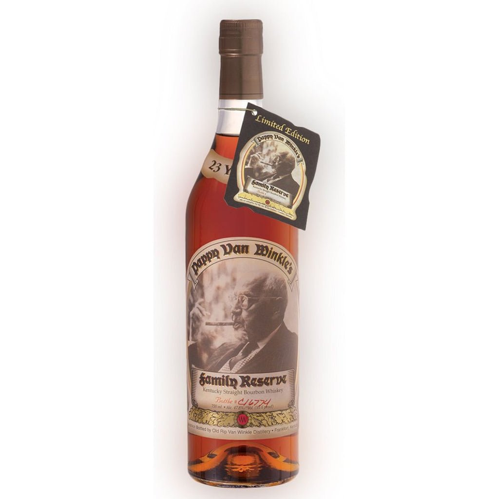 Pappy Van Winkle 23 Years Old Bourbon Whiskey 750 mL Pappy Van Winkle 23 Years Old Bourbon Whiskey 750 mL