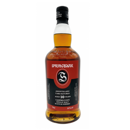 Springbank 10 Year Amontillado Cask Matured Single Malt Scotch Whisky 700ml