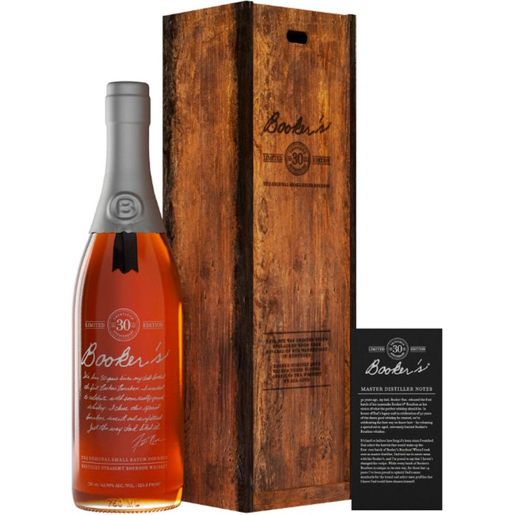 Booker's 30th Anniversary Limited Edition Bourbon Whiskey 750 mL Booker's 30th Anniversary Limited Edition Bourbon Whiskey 750 mL