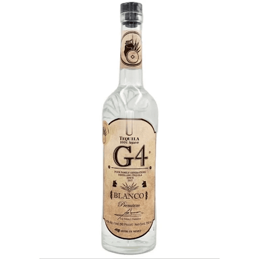 G4 Fermentada De Madera Blanco Tequila 750ml G4 Fermentada De Madera Blanco Tequila 750ml