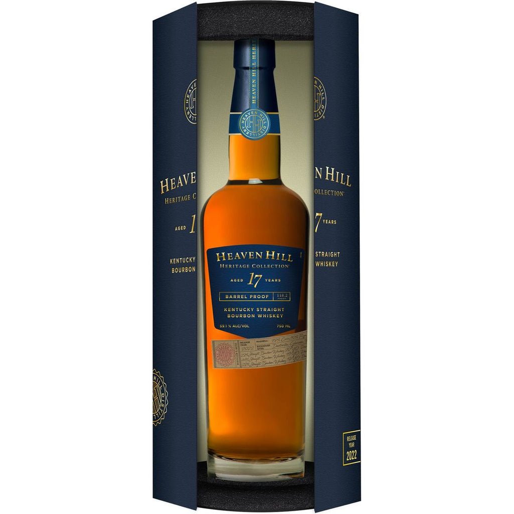 Heaven Hill Heritage Collection 17 Year Barrel Proof Bourbon Whiskey 750 mL Heaven Hill Heritage Collection 17 Year Barrel Proof Bourbon Whiskey 750 mL