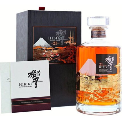 Hibiki 21 Year Kacho Fugetsu Japanese Whisky 700 mL
