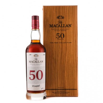 The Macallan Red Collection 50 Year Scotch Whisky 700 mL