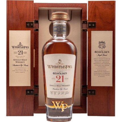 WhistlePig BÉHÔLDEN 21 Year Single Malt Whiskey 750 mL