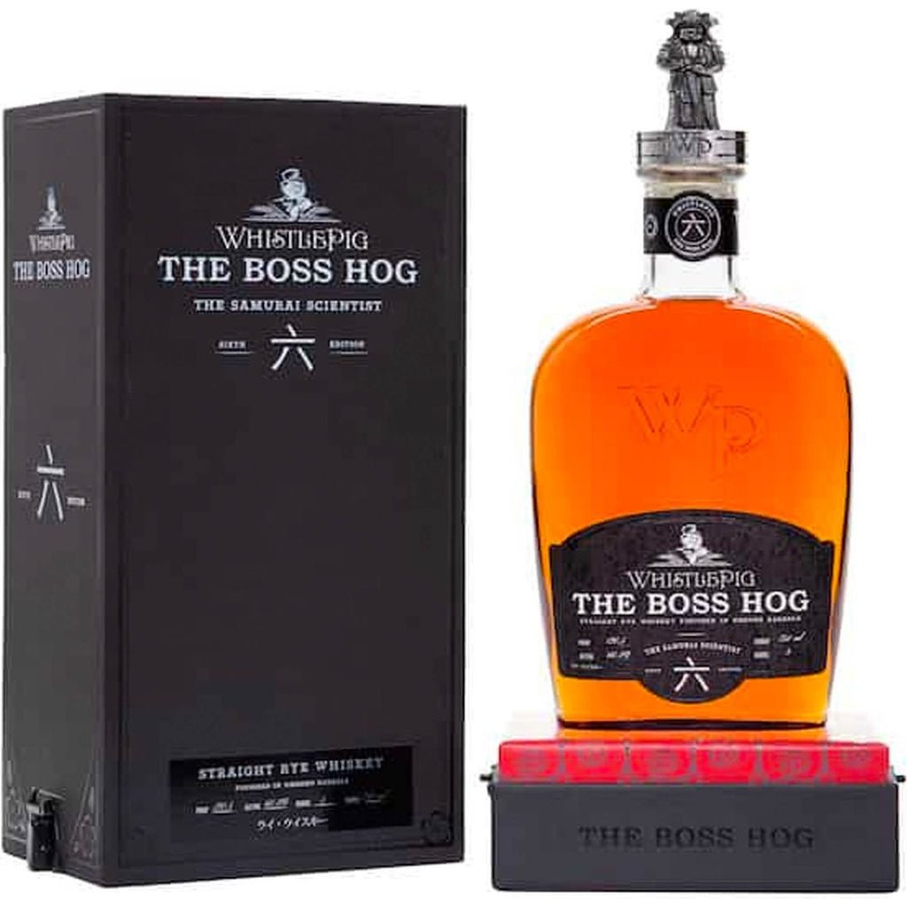 WhistlePig The Boss Hog VI: Samurai Scientist Straight Rye Whiskey 750 mL WhistlePig The Boss Hog VI: Samurai Scientist Straight Rye Whiskey 750 mL