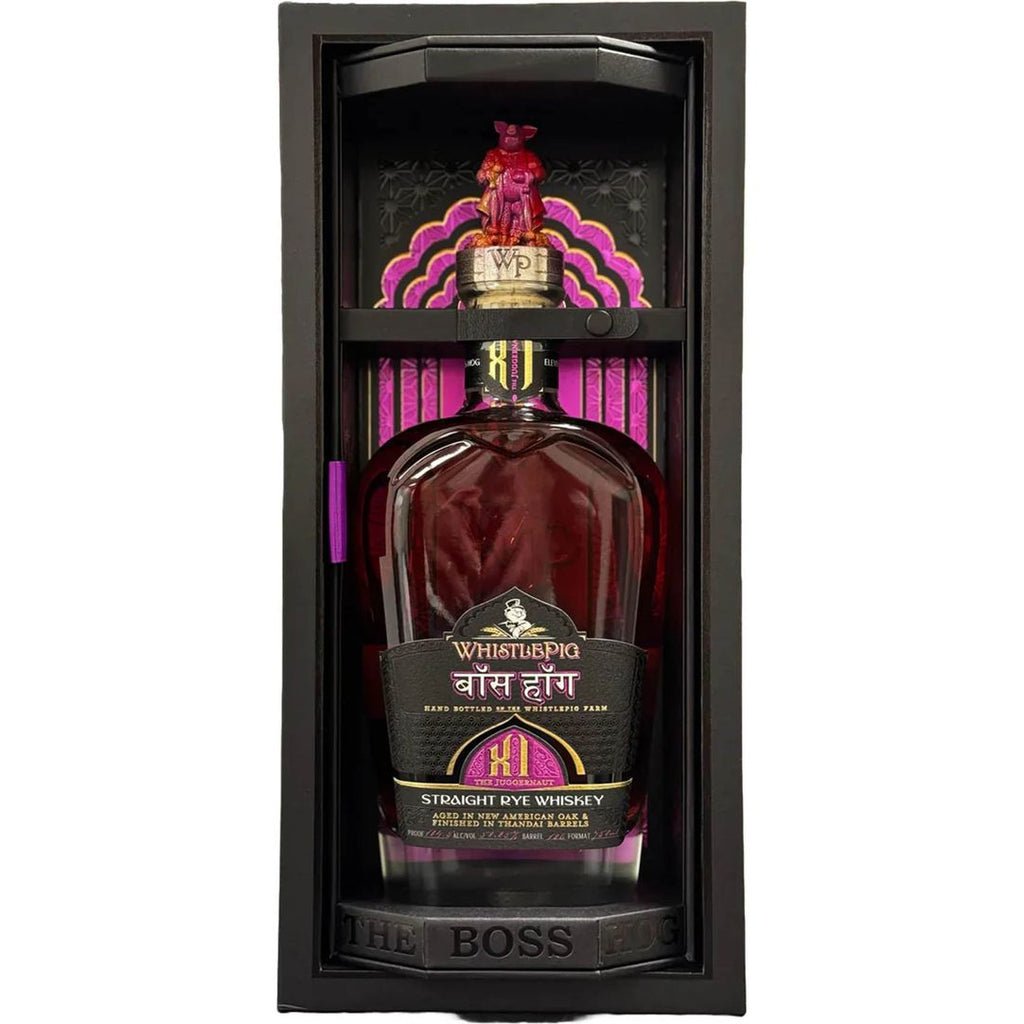 WhistlePig The Boss Hog XI: The Juggernaut Holi Edition Straight Rye Whiskey 750 mL WhistlePig The Boss Hog XI: The Juggernaut Holi Edition Straight Rye Whiskey 750 mL