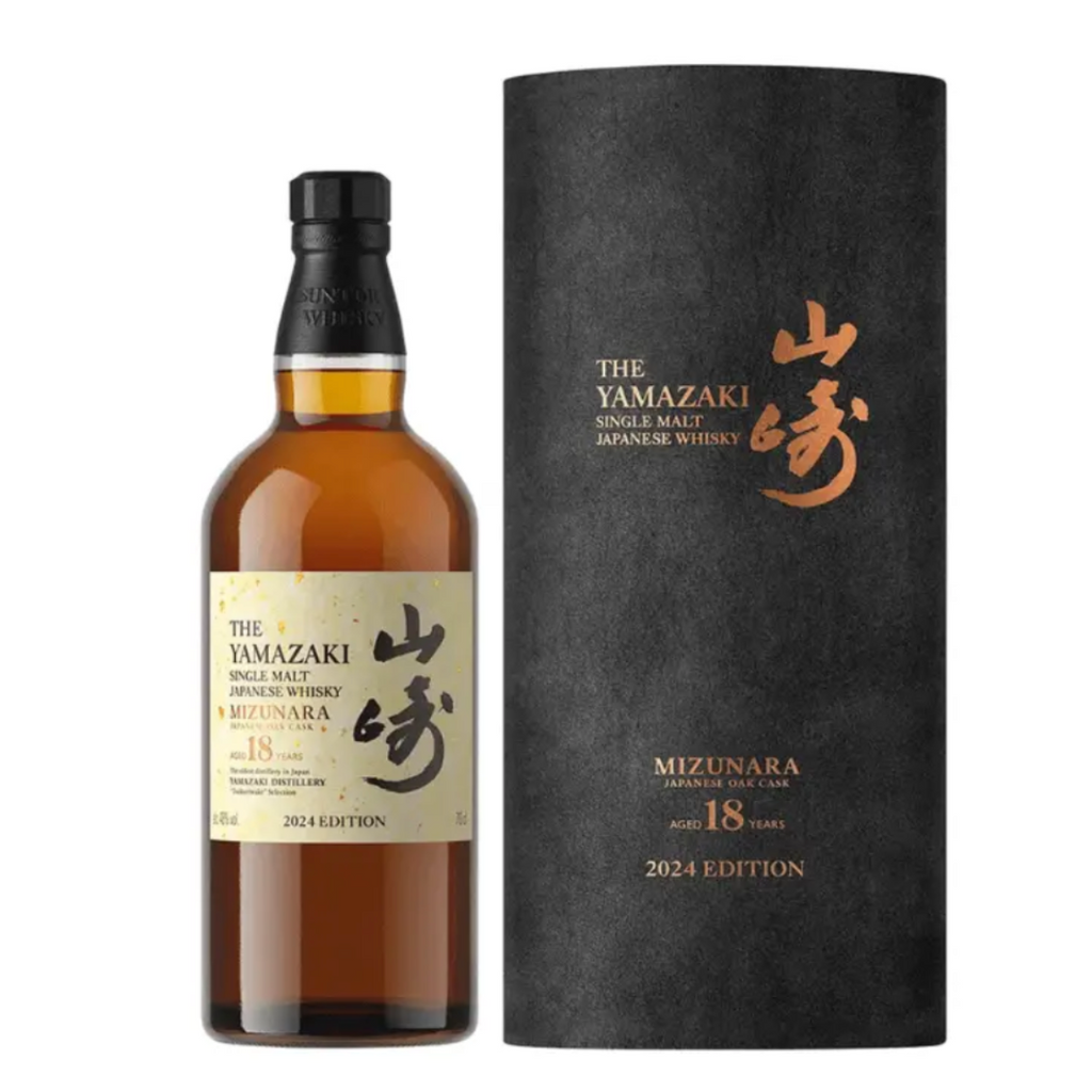 Yamazaki 18 Year Old Mizunara Japanese Oak Cask 2024 Edition 700 mL Yamazaki 18 Year Old Mizunara Japanese Oak Cask 2024 Edition 700 mL