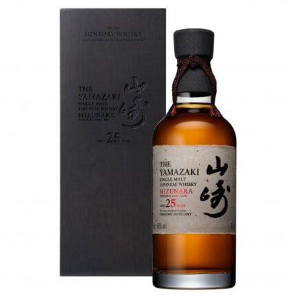 Yamazaki 25 Year Mizunara Japanese Whisky 750 mL