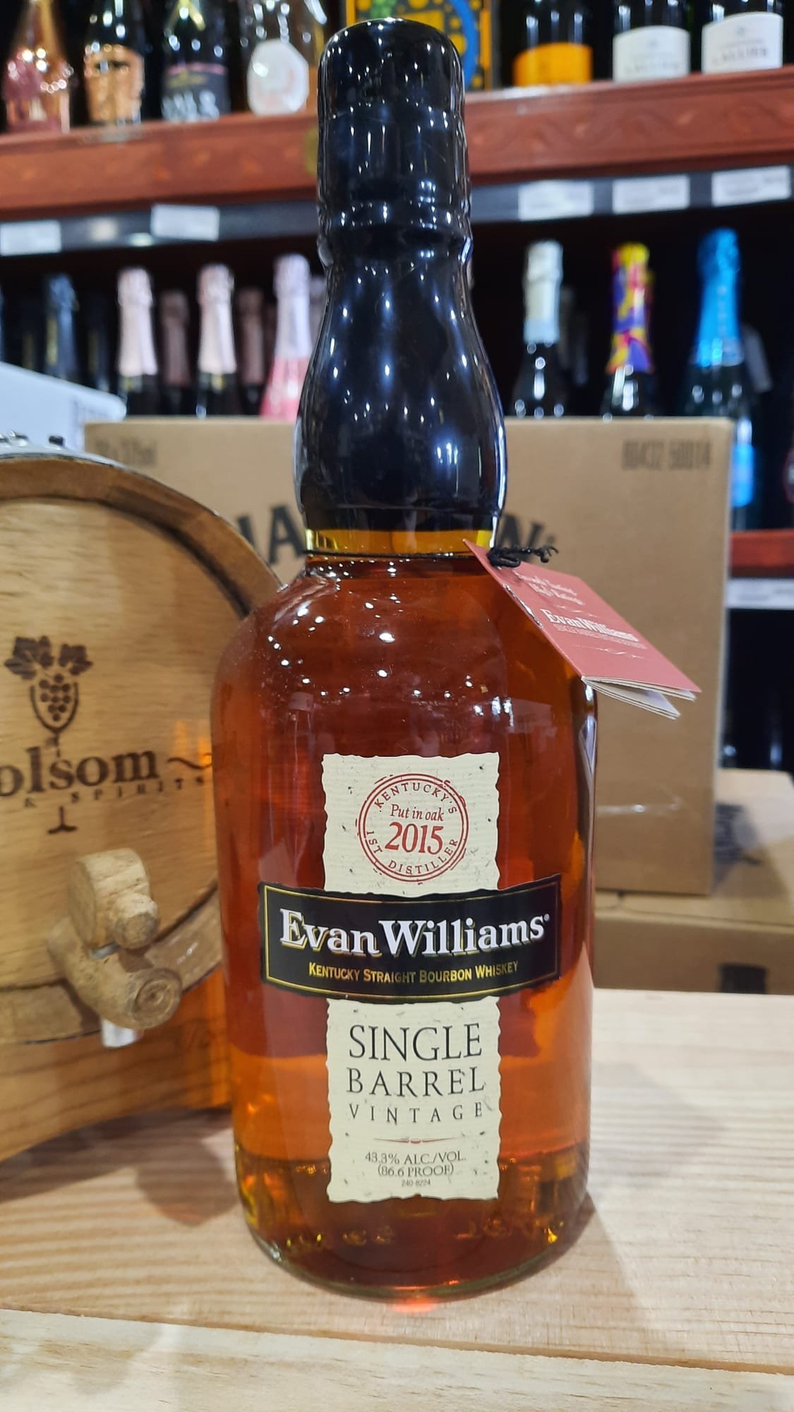 Evan Williams Single Barrel Vintage 201 Evan Williams Single Barrel Vintage 201