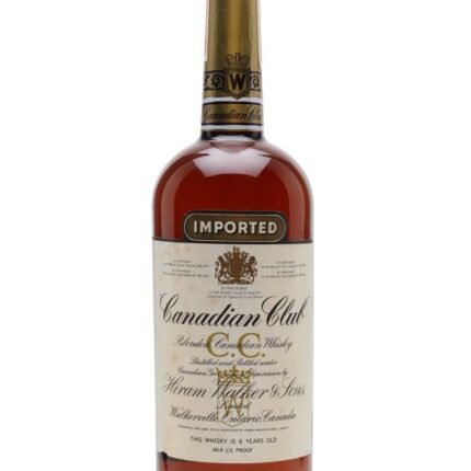 Canadian Club 6 Year Old Whisky