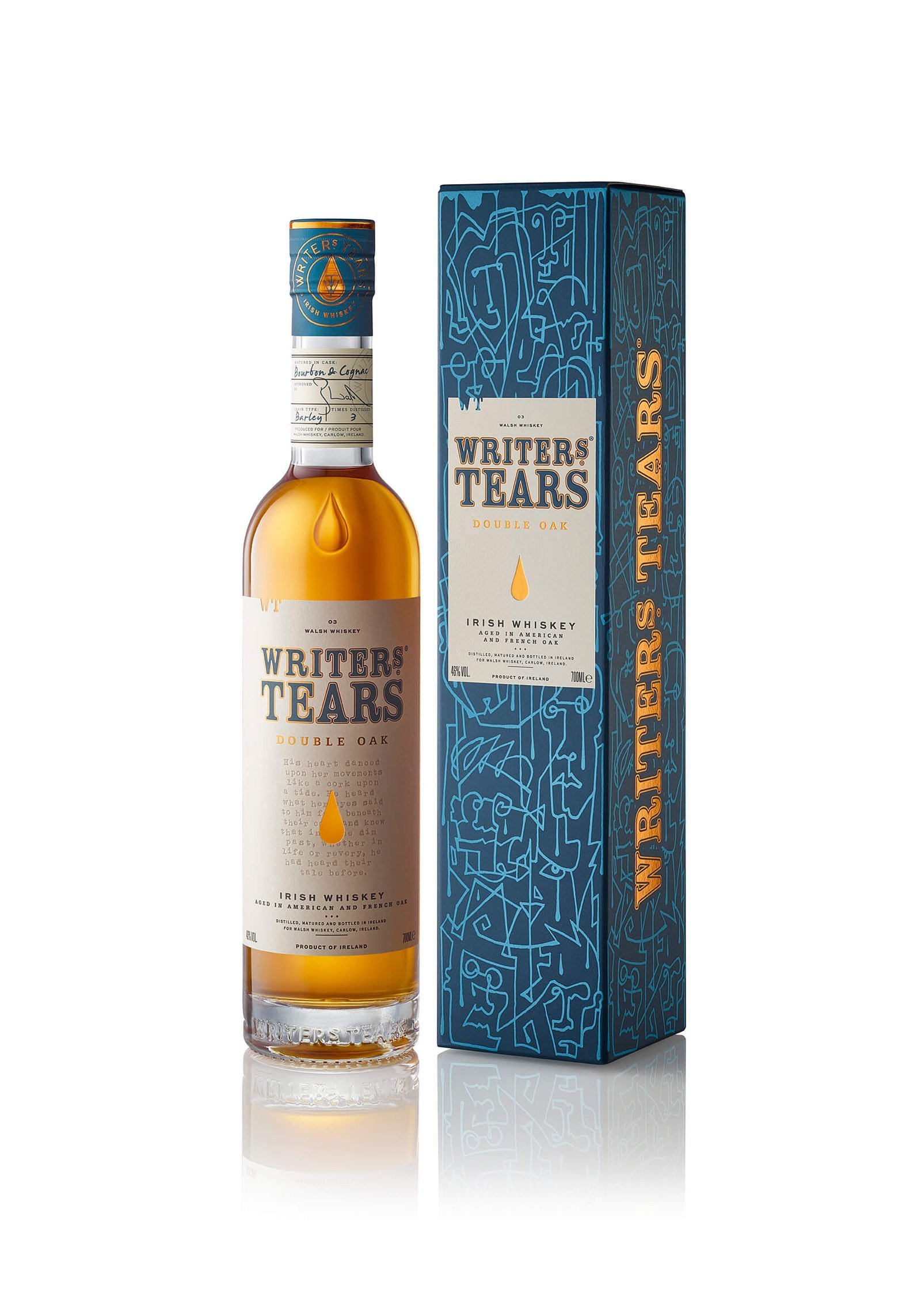 Writers Tears Double Oak Irish Whiskey Writers Tears Double Oak Irish Whiskey