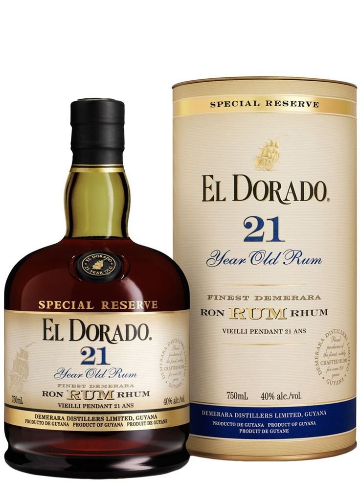 El Dorado 21 Year Old Rum El Dorado 21 Year Old Rum