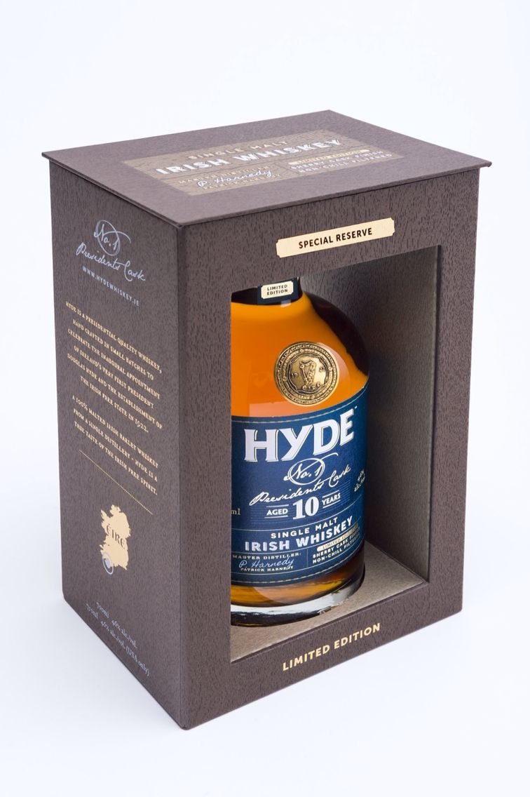 Hyde No.9 Iberian Cask Port Cask Finished Single Malt Irish Whiskey 700ml Hyde No.9 Iberian Cask Port Cask Finished Single Malt Irish Whiskey 700ml
