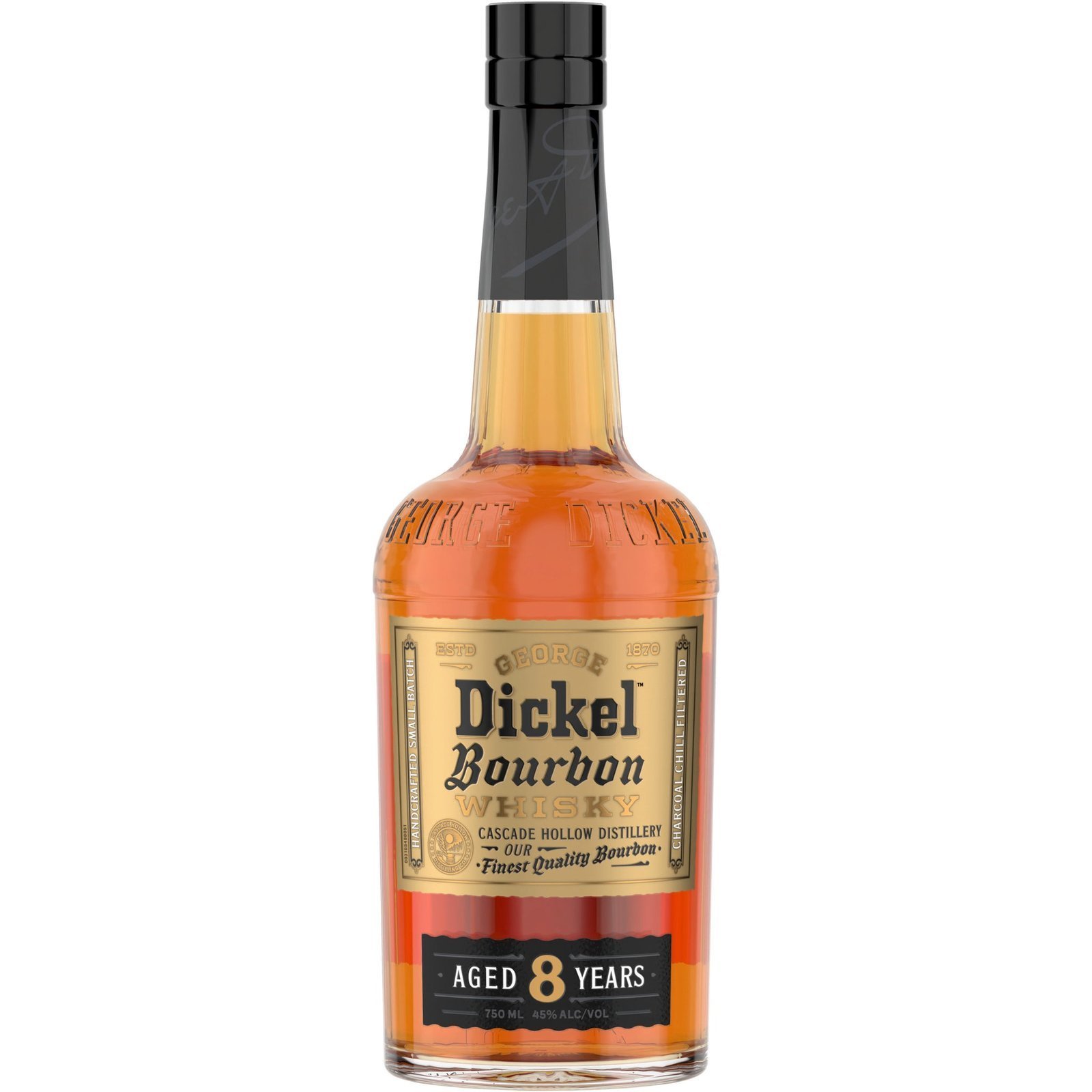 George Dickel Aged 8 Years Bourbon Whisky 750ml