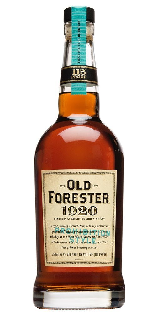 Old Forester 1920 Prohibition Style Bourbon Old Forester 1920 Prohibition Style Bourbon