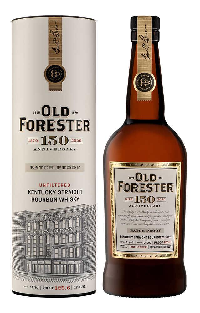 Old Forester 150th Anniversary Batch Proof Batch No.1 Bourbon Whiskey 750ml Old Forester 150th Anniversary Batch Proof Batch No.1 Bourbon Whiskey 750ml