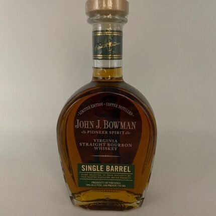 John J. Bowman Single Barrel Virginia Straight Bourbon Whiskey 750ml